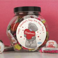 Personalised Me to You Bear Love Heart 250g Sweet Jar Extra Image 2 Preview